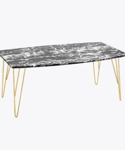 Fusion Coffee Table Black Marble