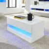 Galicia Coffee Table With Led White