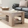 Lift Up Coffee Table Walnut