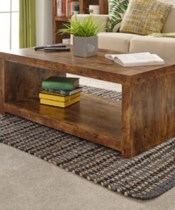 Jakarta Coffee Table With Shelf Mango