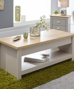 Lancaster Lift Up Coffee Table Grey